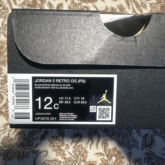 Jordan 5 Retro OG (PS) - Picture 8 of 8